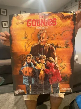 1985 Goonies Movie Poster