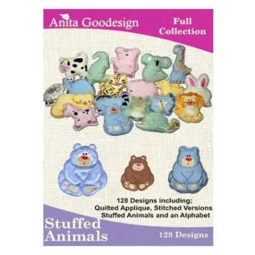 Anita Goodesign Stuffed Animals Embroidery Designs