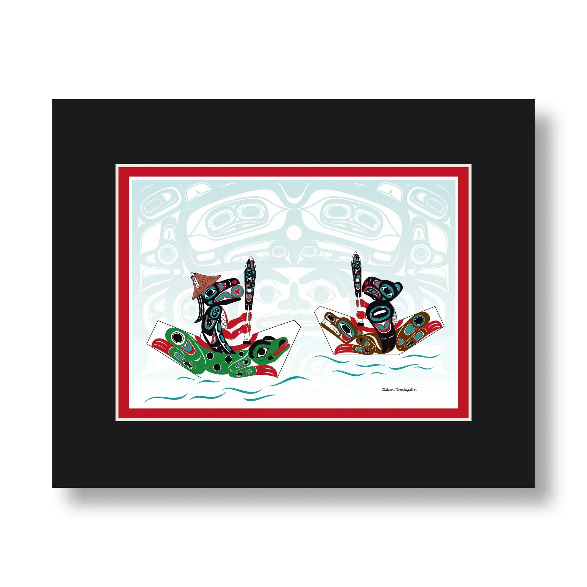 Art Print - Shotridge; Matted, Various Designs