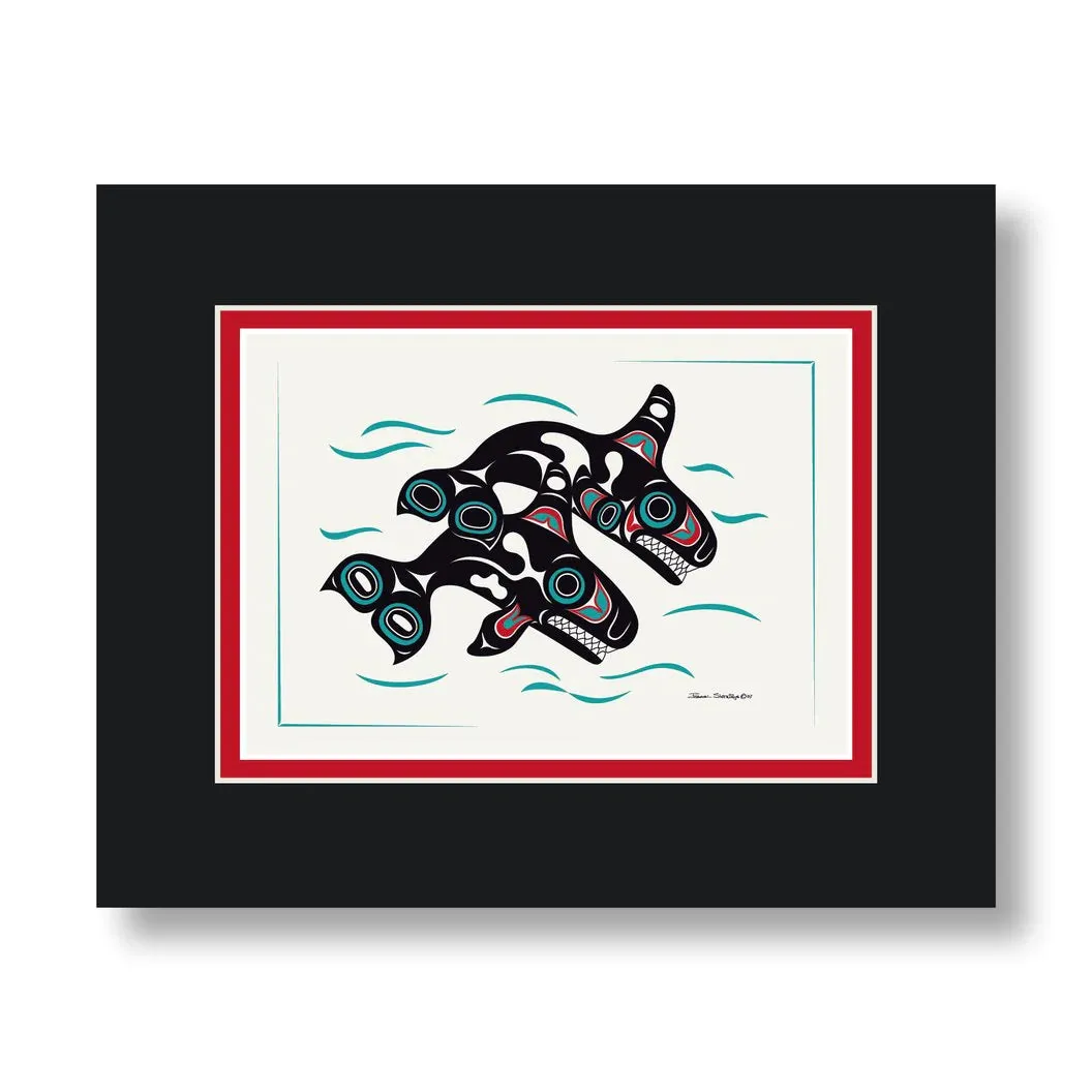 Art Print - Shotridge; Matted, Various Designs