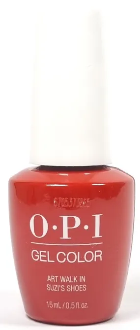 Art Walk in Suzi’s Shoes * OPI Gelcolor