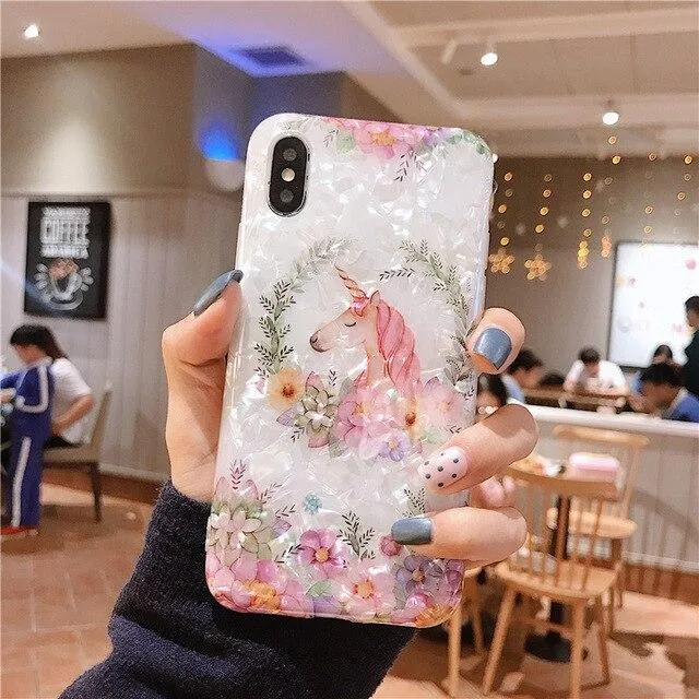 Artistic Unicorn iPhone Case