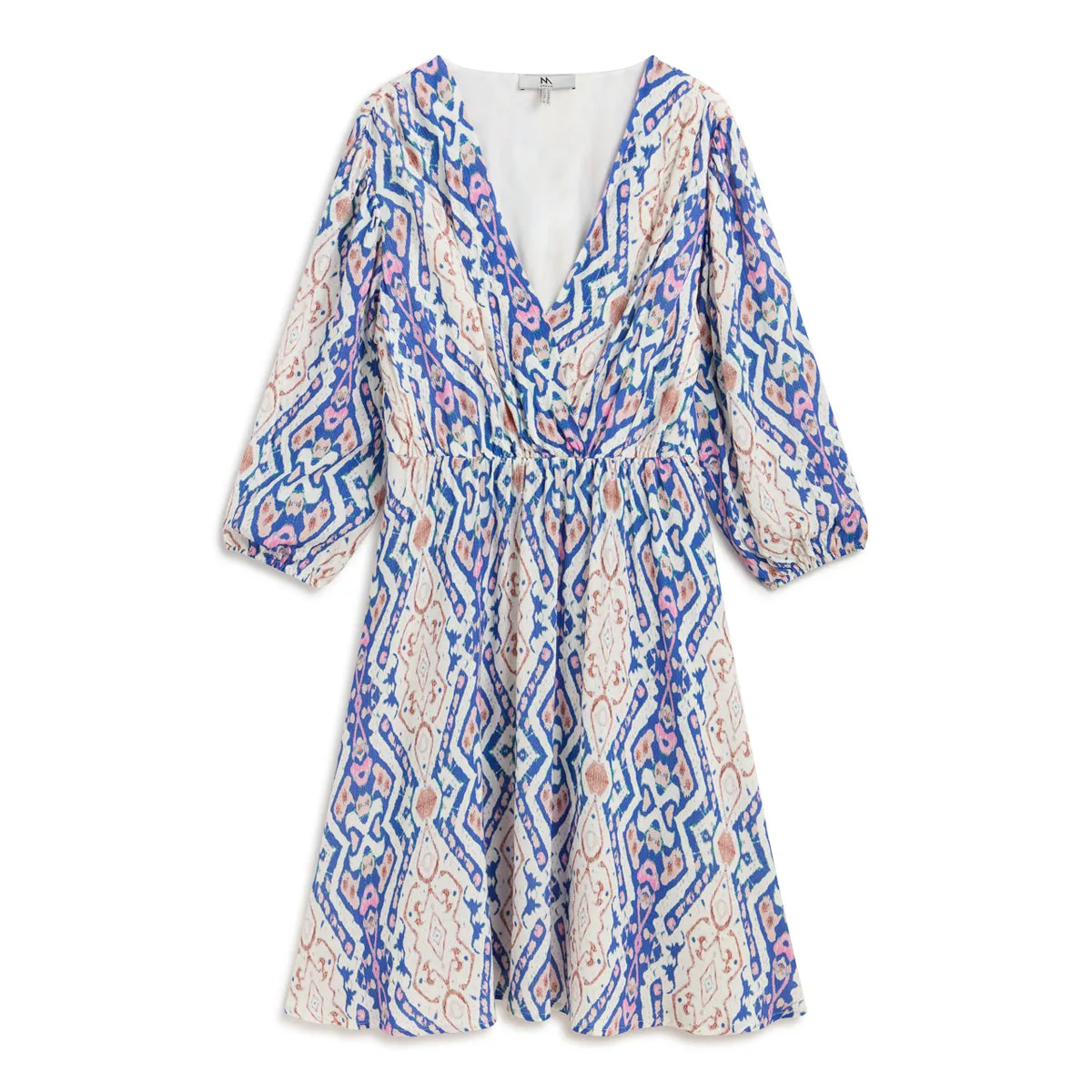 Blue Pattern Dress
