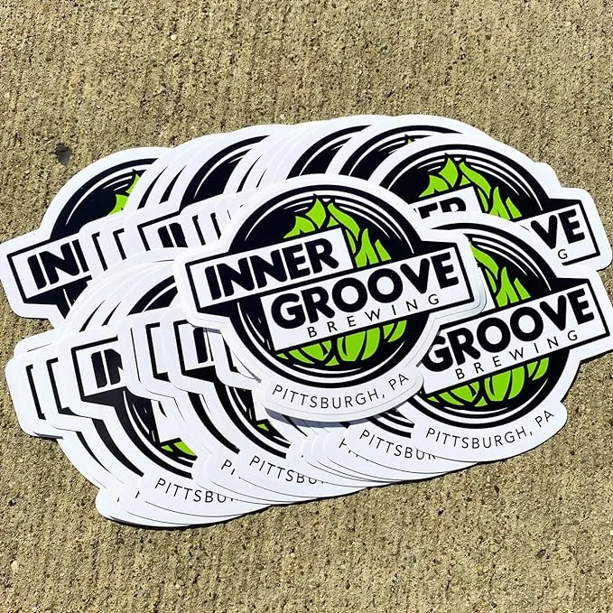 Custom Design Your Own Chrome Vinyl Decals Stickers Labels