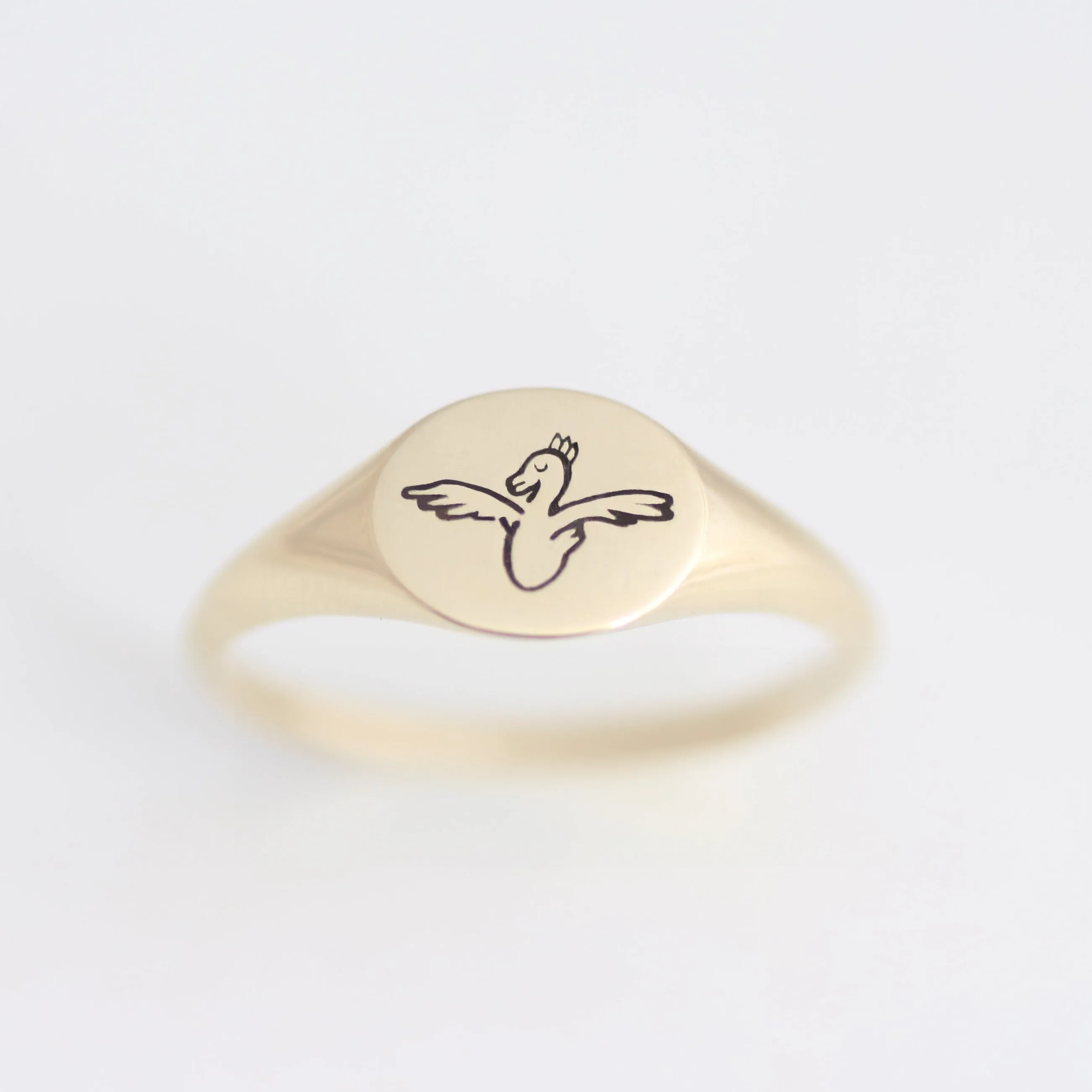 Design your own Signet Ring 14k gold