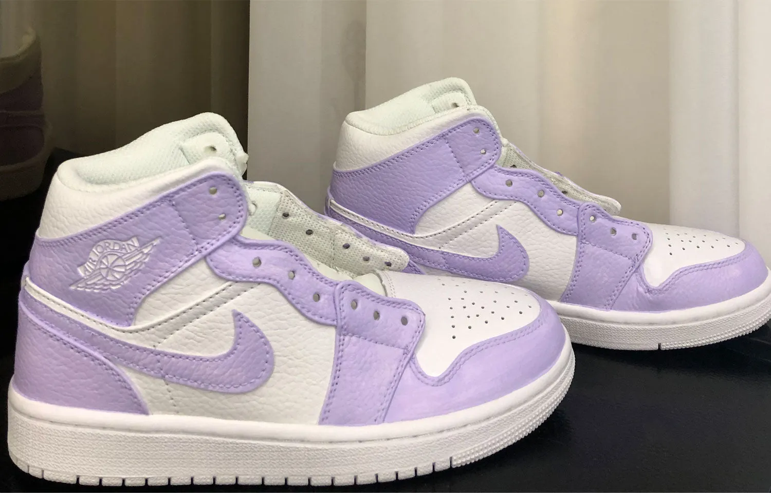 Dreamy Purple Art Custom Air Force 1