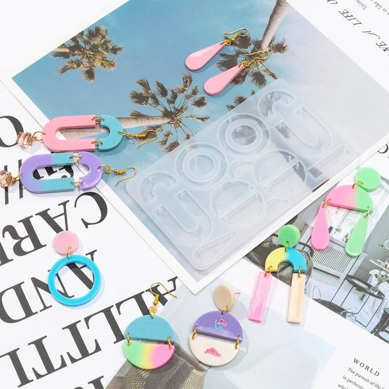 Earring Silicone Resin Jewelry Mold