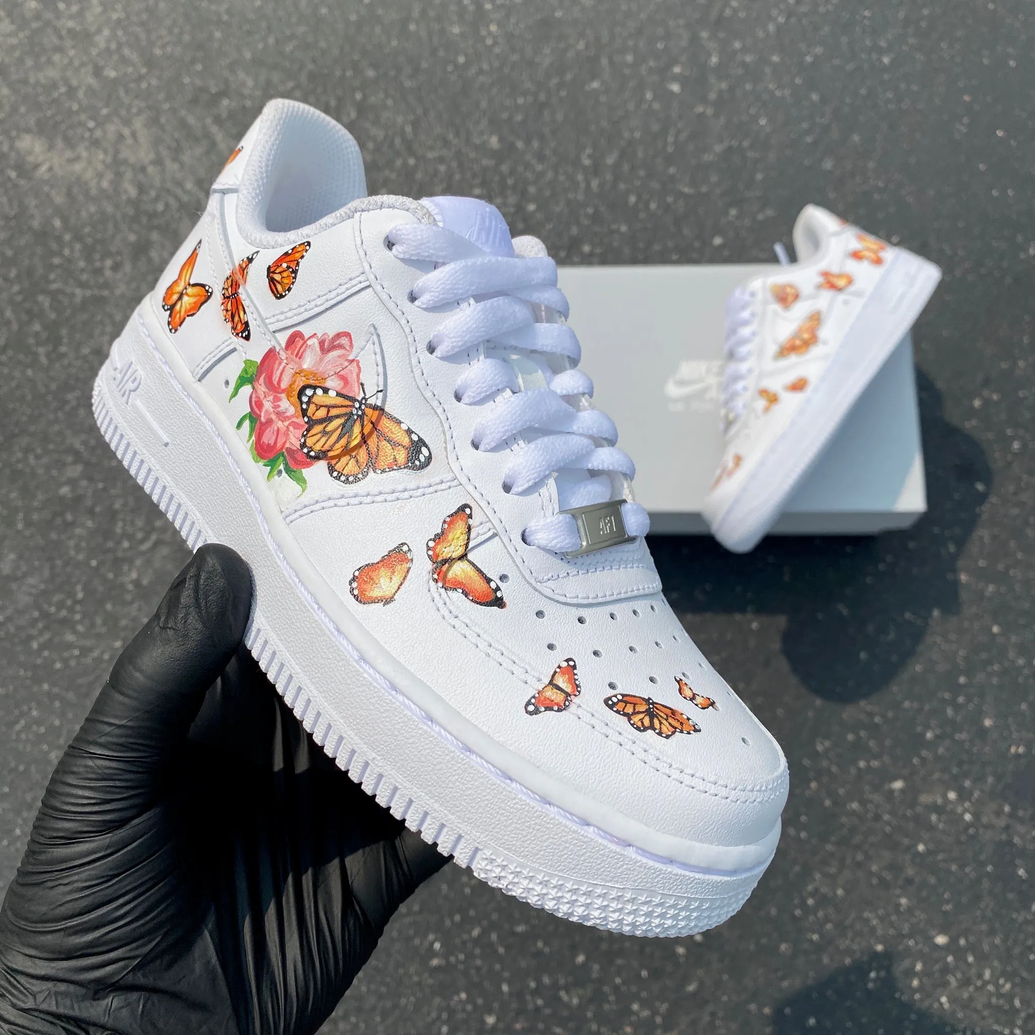 Flower Butterfly Custom Air Force 1