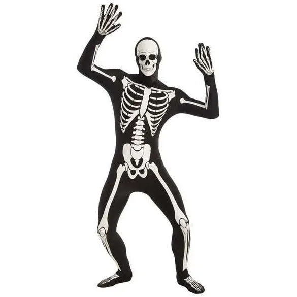 Glow in the Dark Skeleton Bodysuit