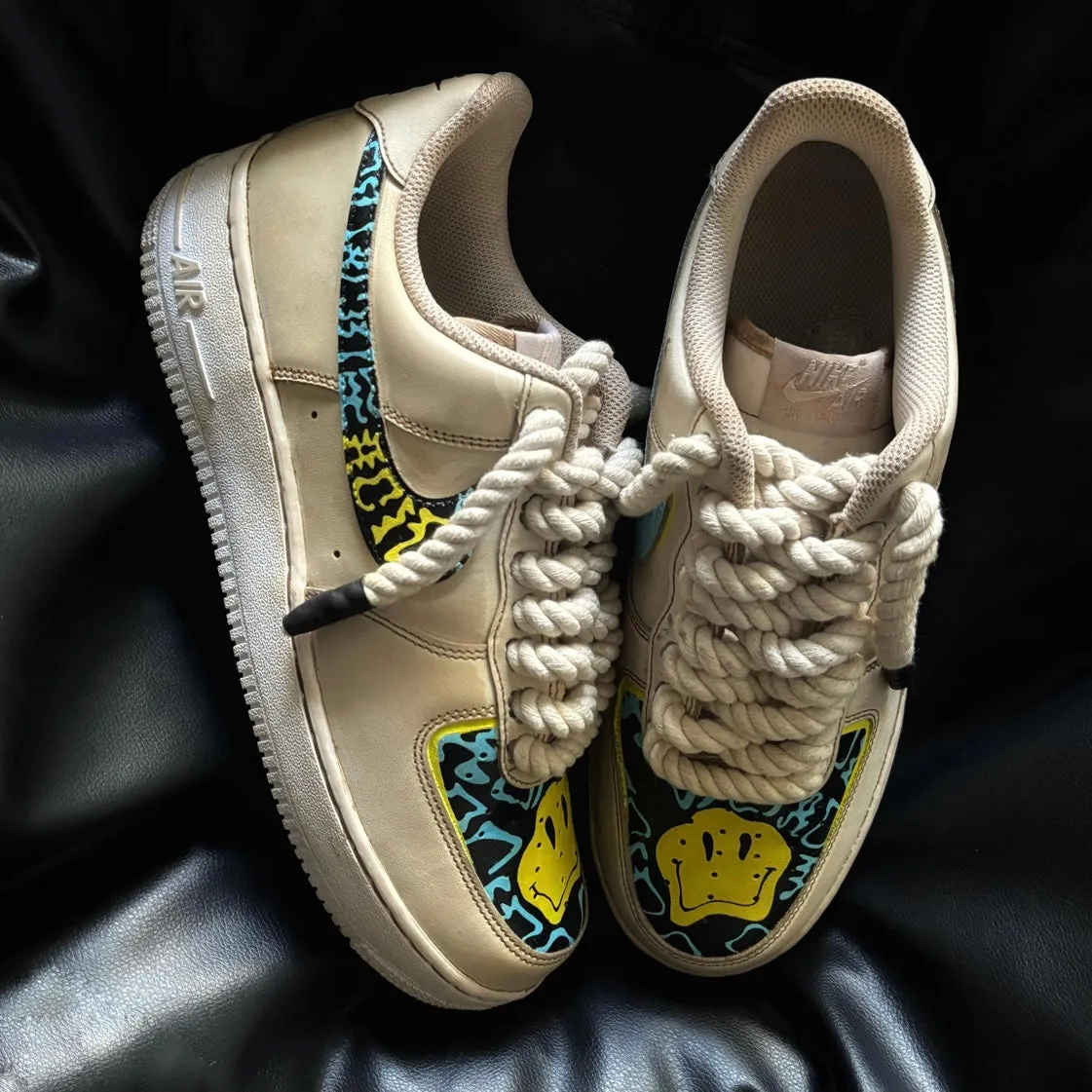 Graffiti Abstract Art Custom Air Force 1