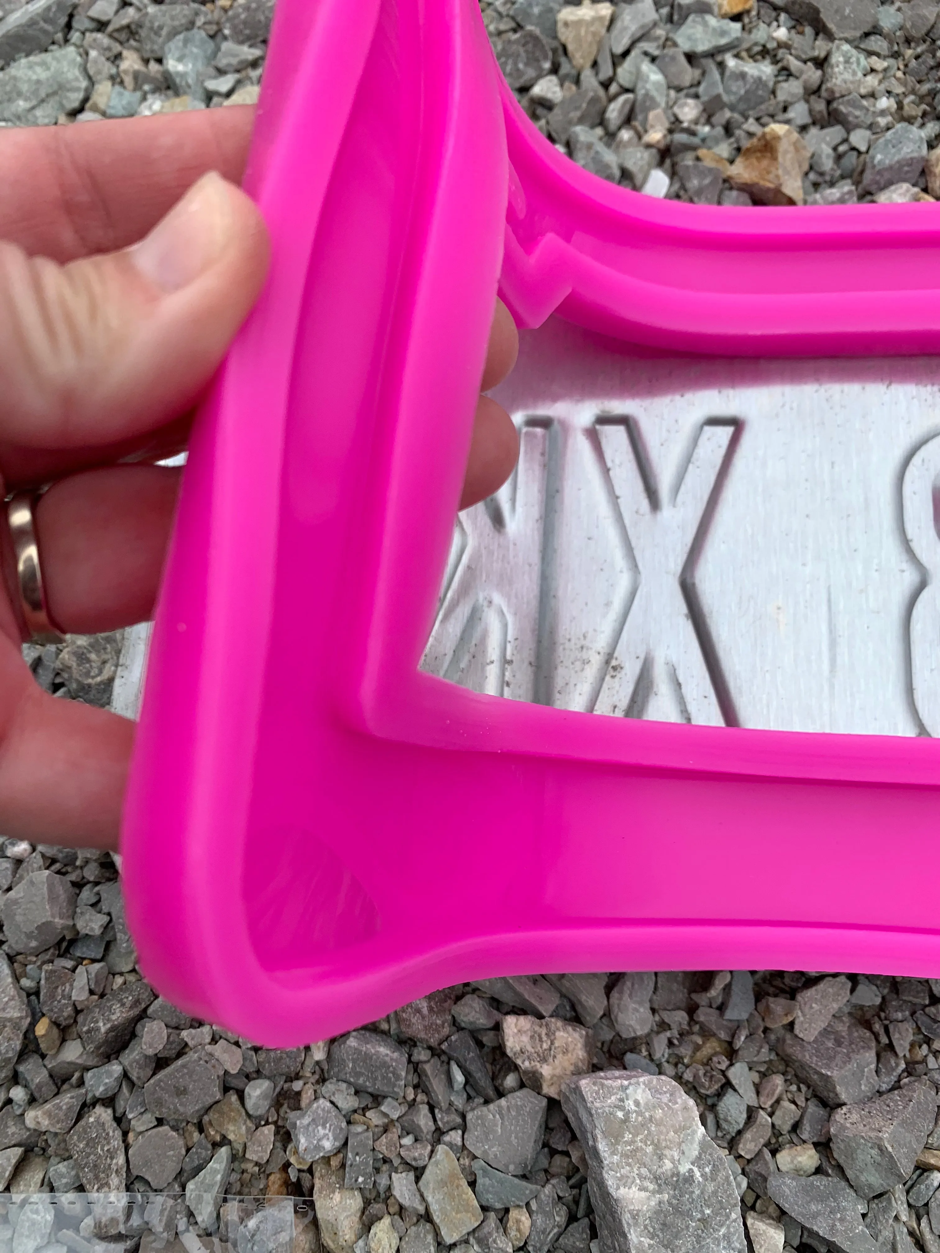 License Plate Frame Resin Mold, Unique Mold