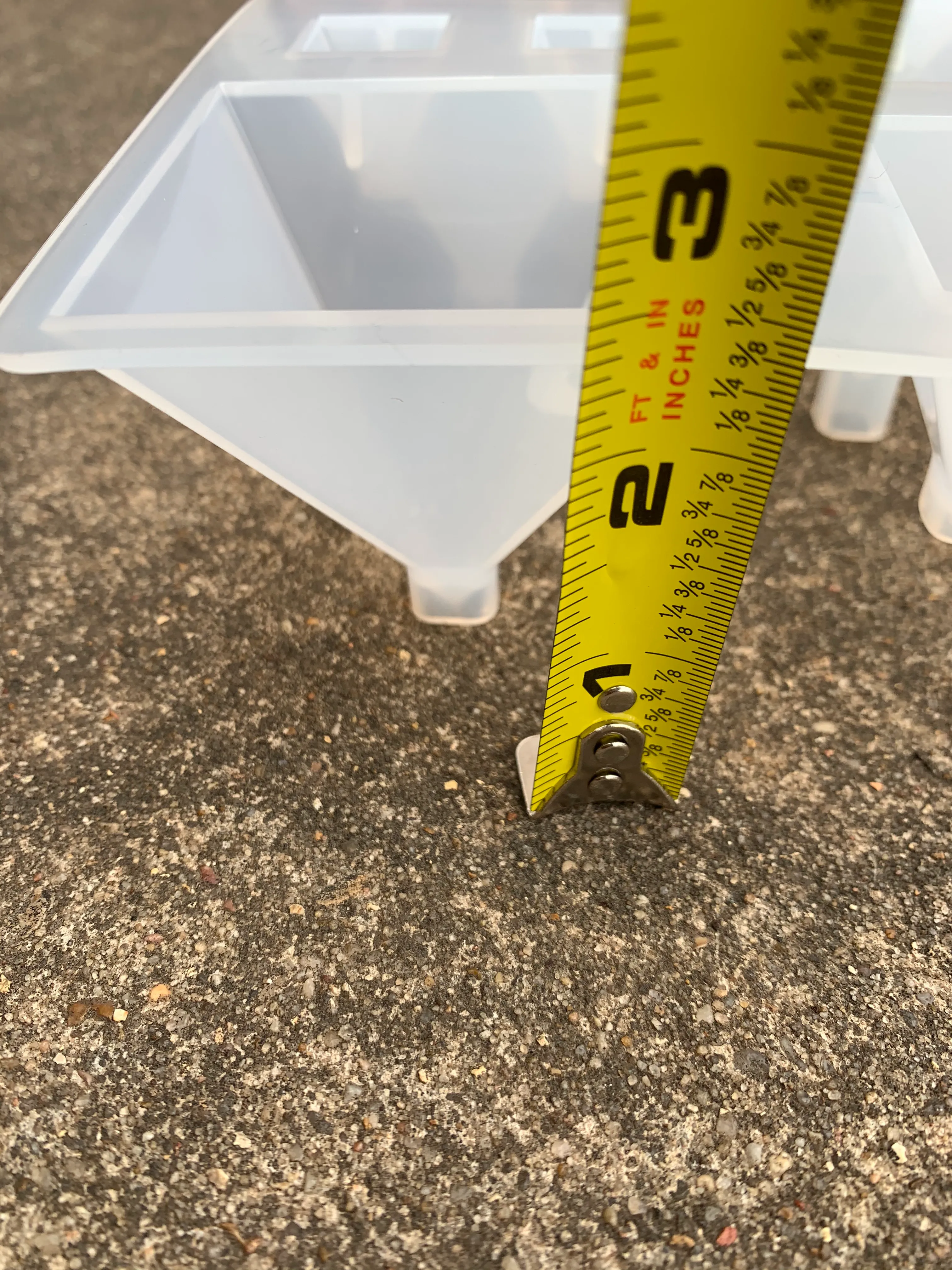 New Multi Pyramid Silicone Resin Mold Unique Mold