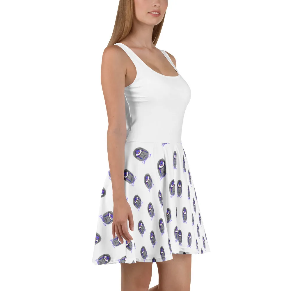 NYC Artwork - Galactic EYE Skater Dress
