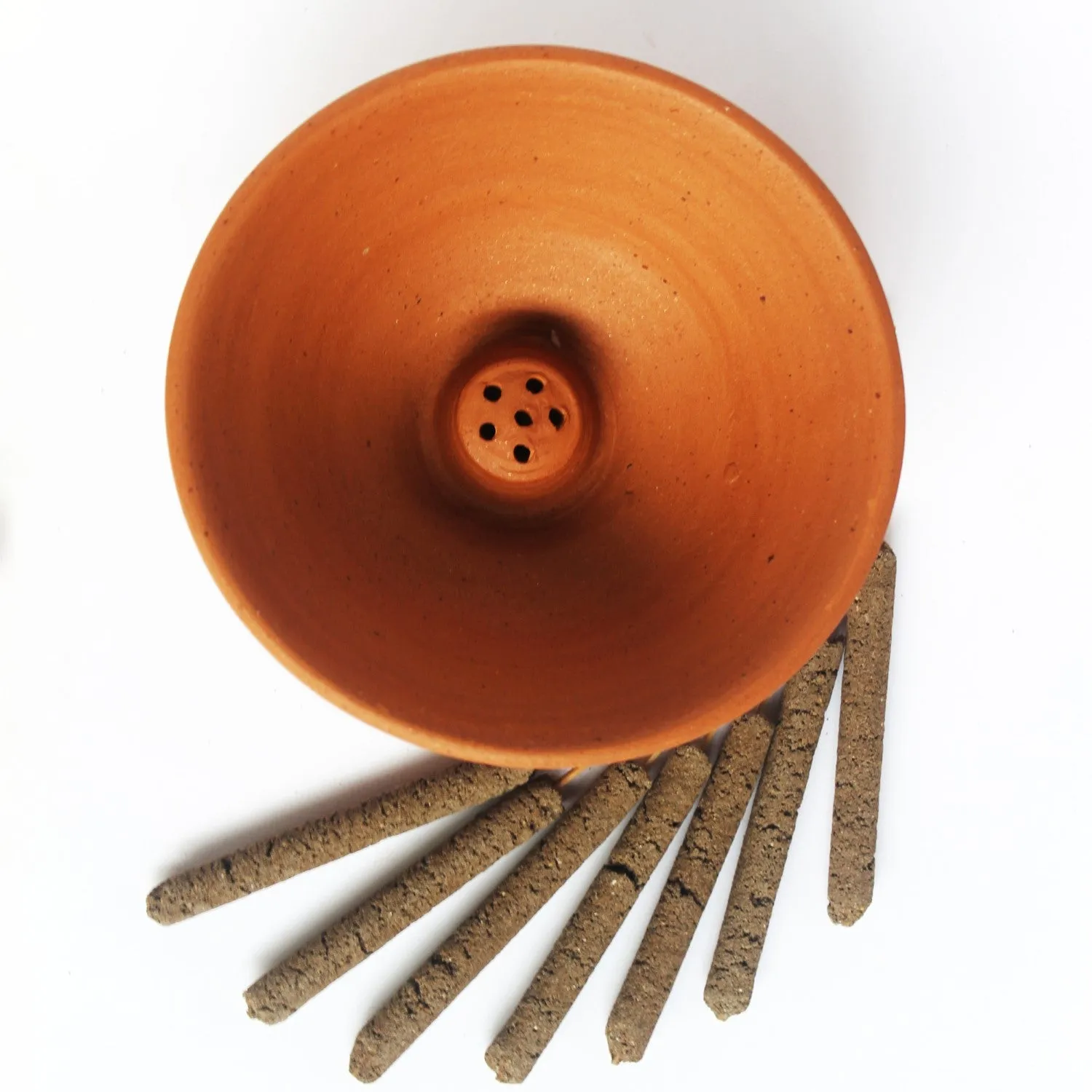 Plato Incense Stick Stand And Loban Sticks | Artistic Incense Stick Stand