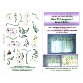 Sheer Extravaganza Pansy CD by Inspired Machine