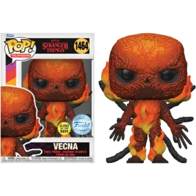 Stranger Things Vecna 1464 Glow In The Dark Funko Pop! Vinyl Figure