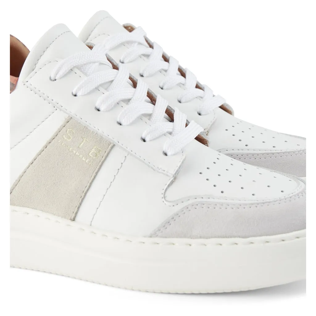 Vinca sneaker læder - ZEBRA