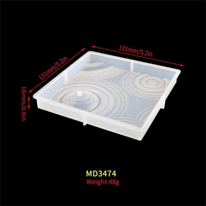Wave Propagation Silicone Resin Mold Set