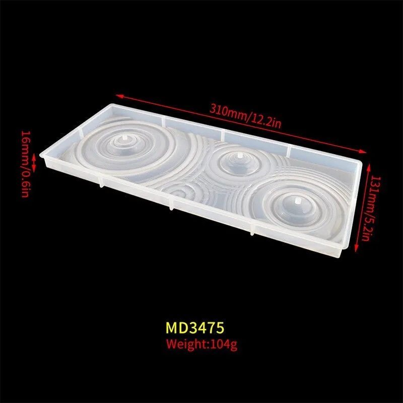 Wave Propagation Silicone Resin Mold Set